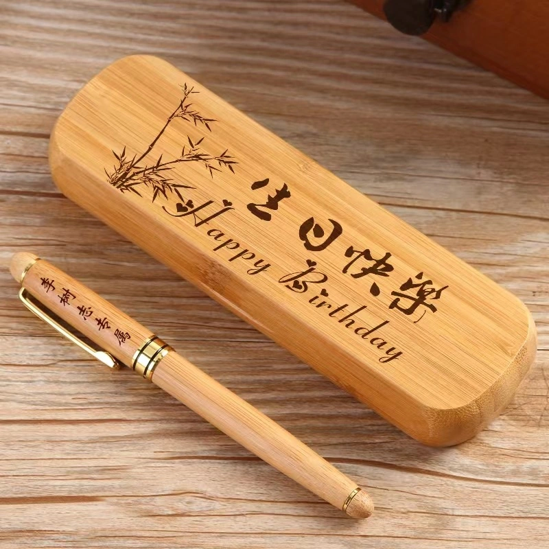 Wooden Pen Box